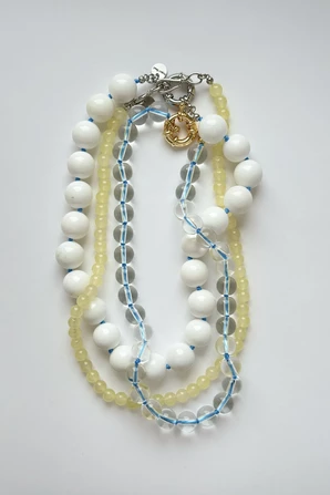 Колье CHALCEDONY бархатцы — фото 4
