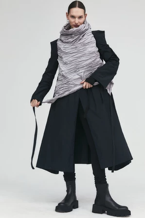 Топ-воротник жатый — фото 5